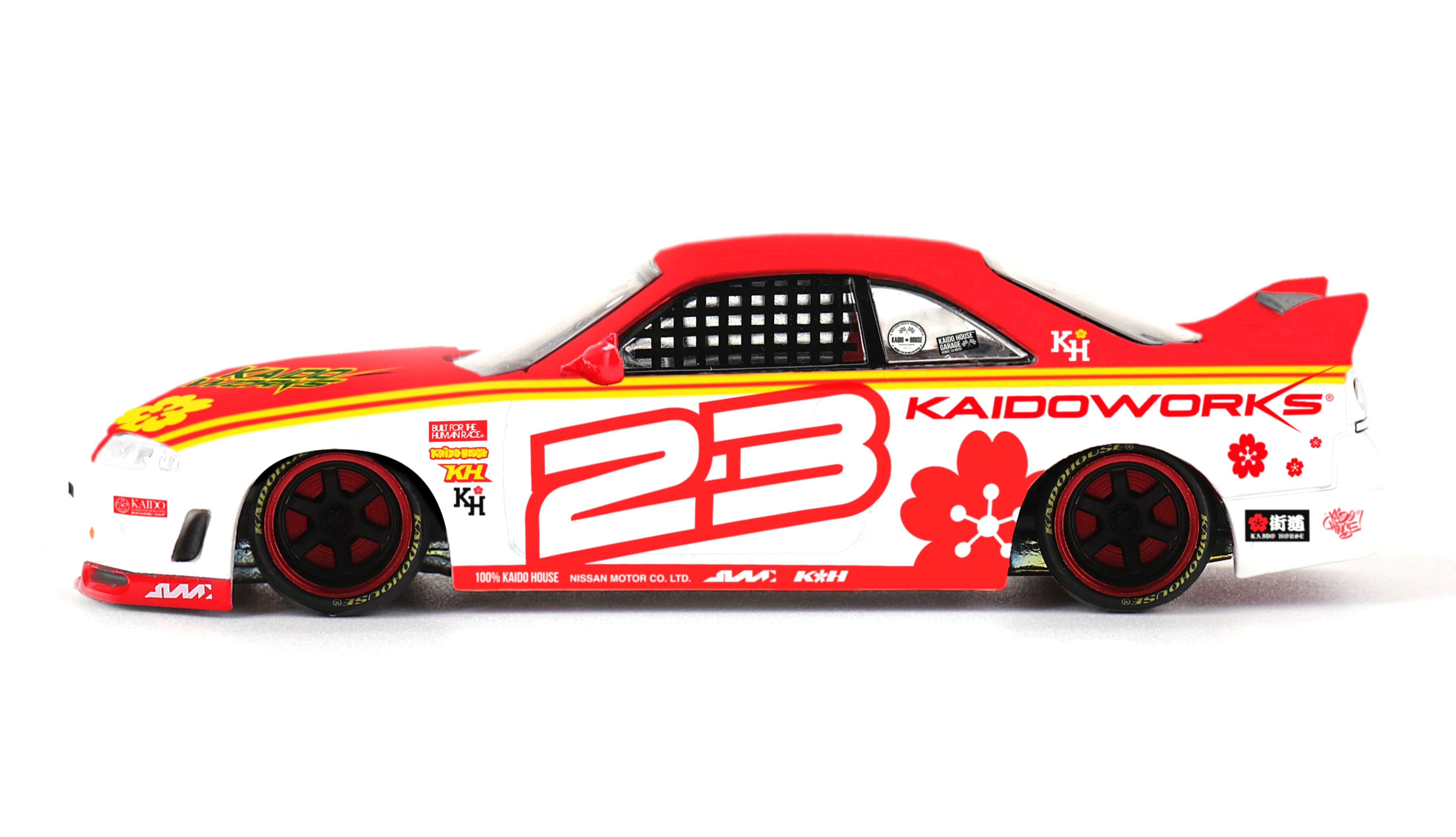 Nissan Skyline GTR (R33) 1995 Kaido Stock Car V1 1:64 Mini GT