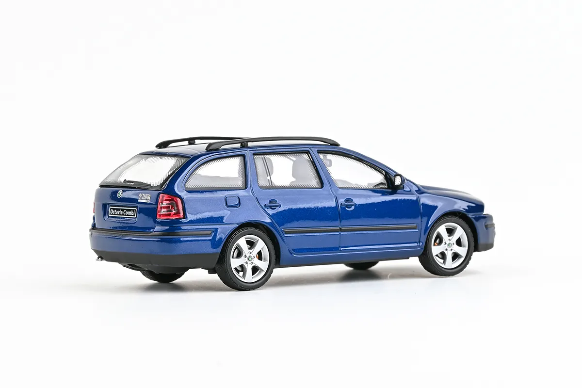 Škoda Octavia II Combi 2004 modrá hlubinná 1:43 Abrex