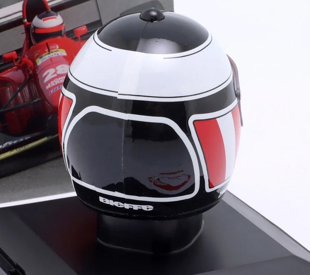Helmet - Gerhard Berger #28 Ferrari 412T1/B F1 1994 1:5 Spark Editions