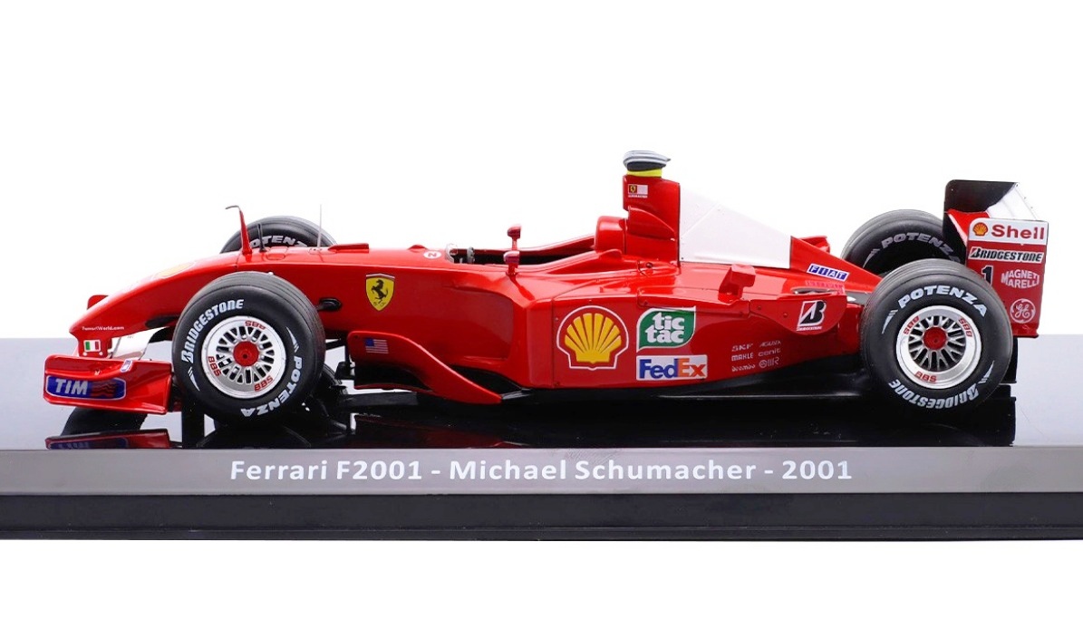 Ferrari F2001 #1 Michael Schumacher 2001 1:24 Premium Collectibles