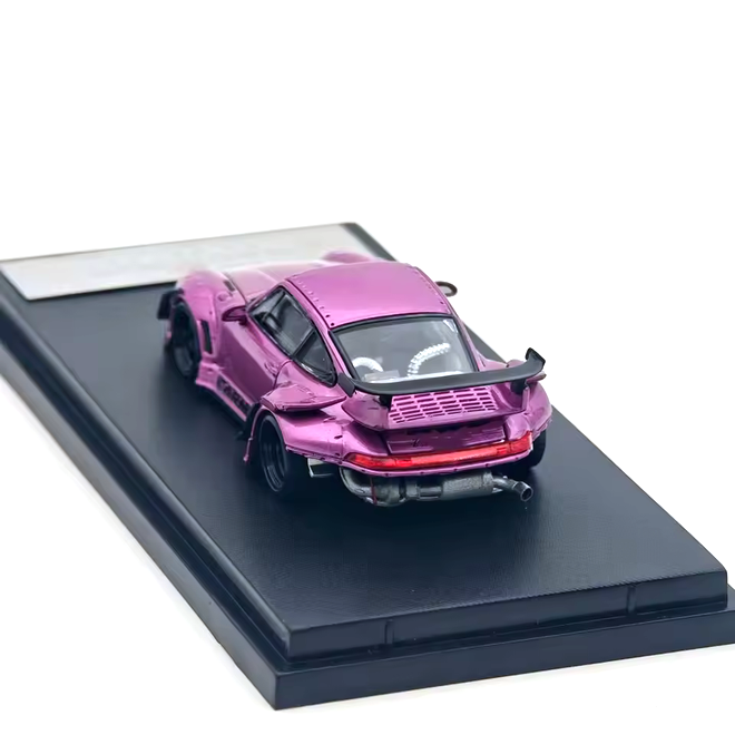 Porsche RWB 993 Low Tail carmen purple metallic 1:64 Street Weapon