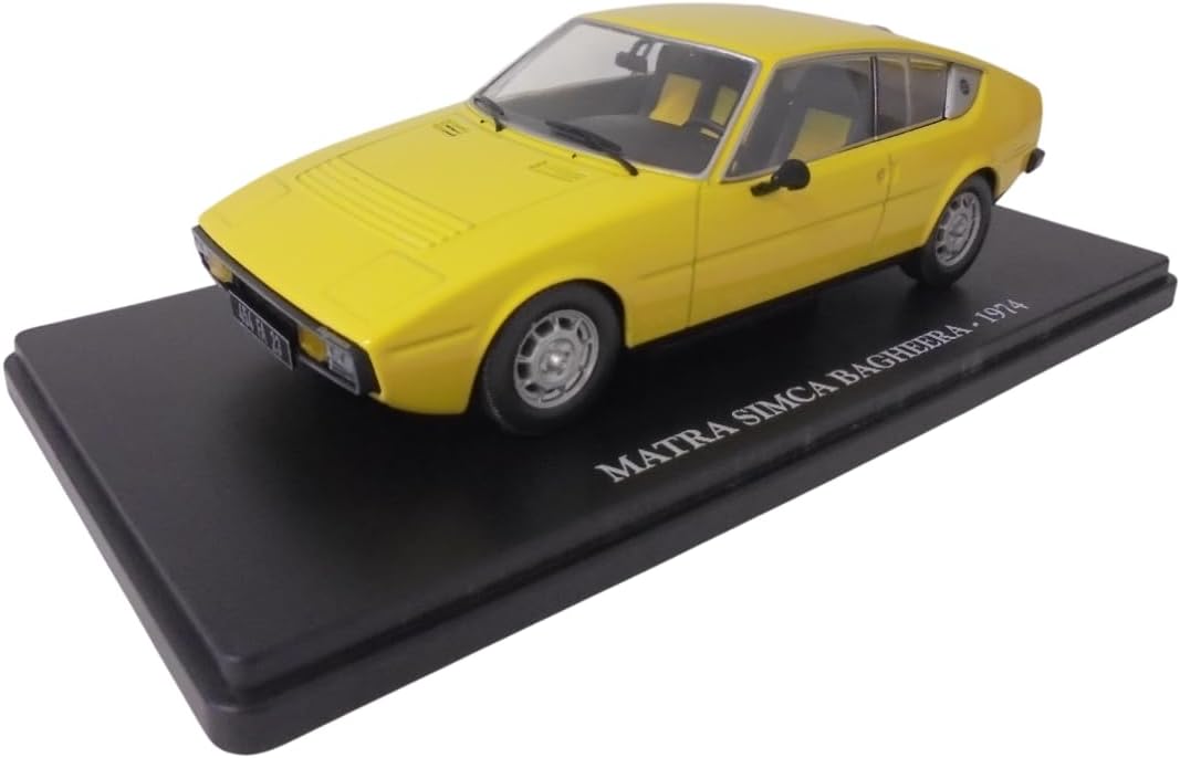 Matra Simca Bagheera 1974 yellow 1:24 Altaya