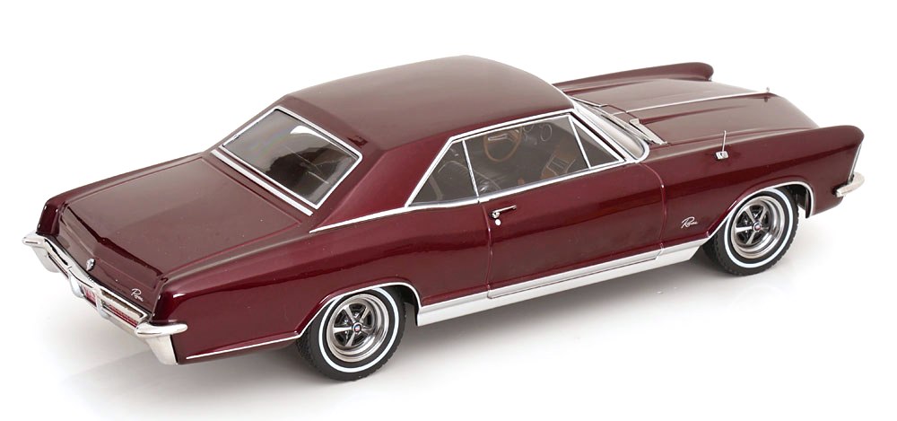 Buick Riviera 1965 dark red metallic 1:18 KK Scale