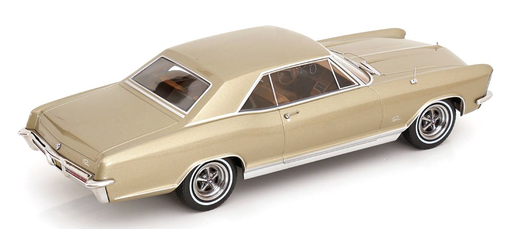 Buick Riviera 1965 gold metallic 1:18 KK Scale
