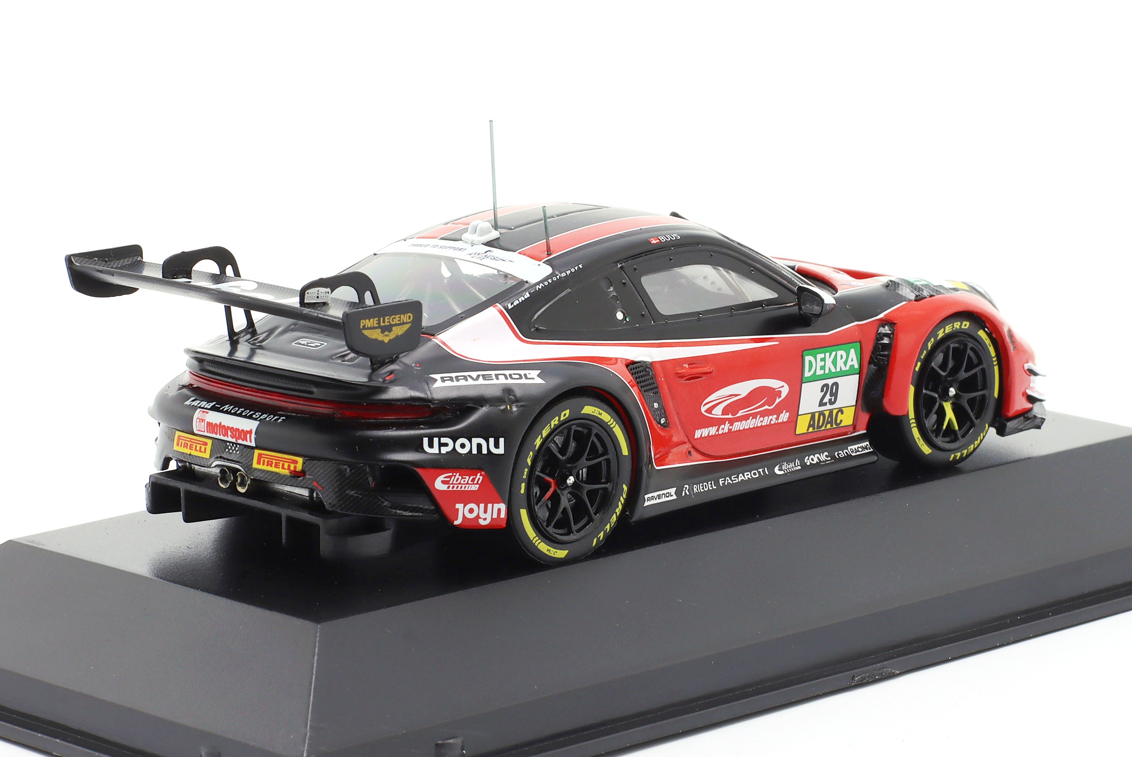 Porsche 911 GT3 R #29 Bastian Buus Land Motorsport DTM 2026 1:43 Ixo Models