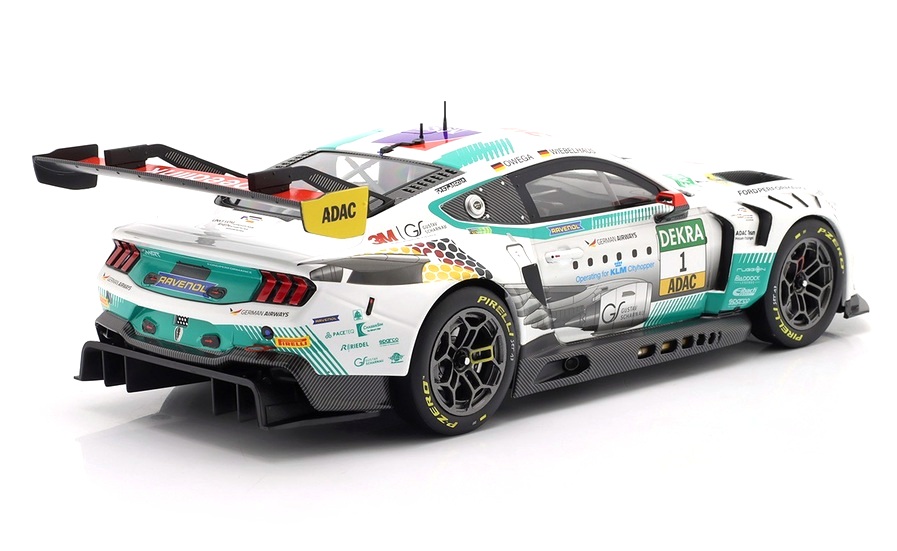 Ford Mustang GT3 #1 Owega/ Wiebelhaus ADAC GT Masters Champion 2025 1:18 Ixo Models