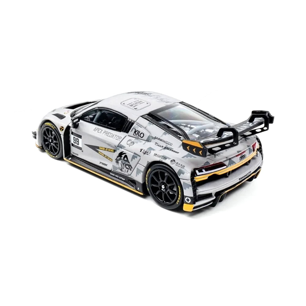 Audi R8 LMS GT3 EVO II 5.2L V10 Apex Predator Racing #99 L.Haoze/Z.Shimo Round 3 Zhuhai China GT Championship 2026 1:64 KILOWorks