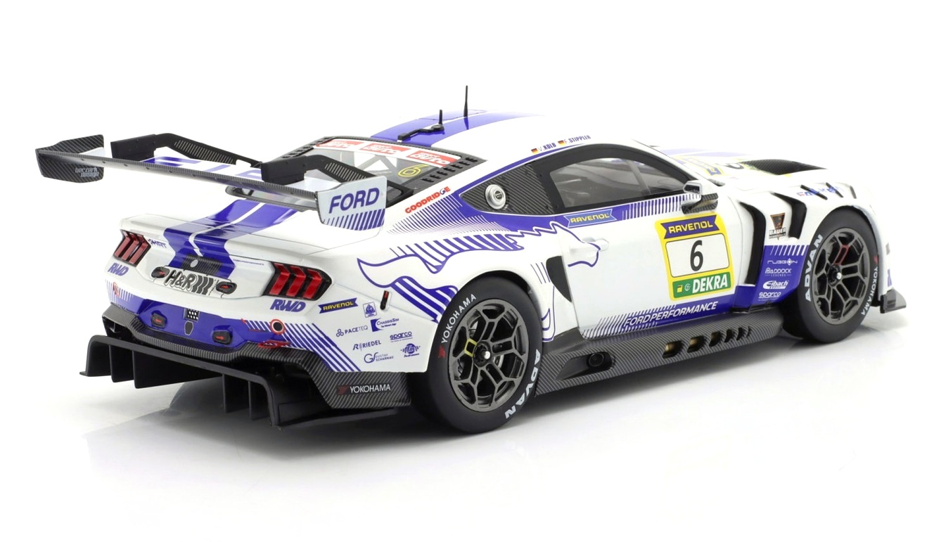 Ford Mustang GT3 #6 Stippler/ Kolb Winner NLS 8 Nürburgring 2025 1:18 Ixo Models