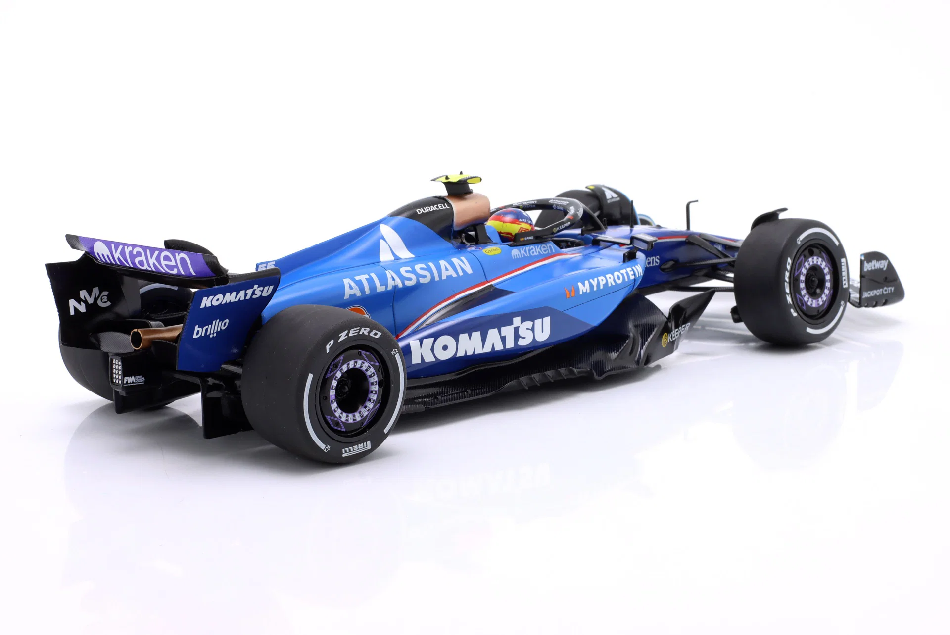 Williams FW47 #55 C.Sainz Azerbaijan GP 2025 1:18 Solido