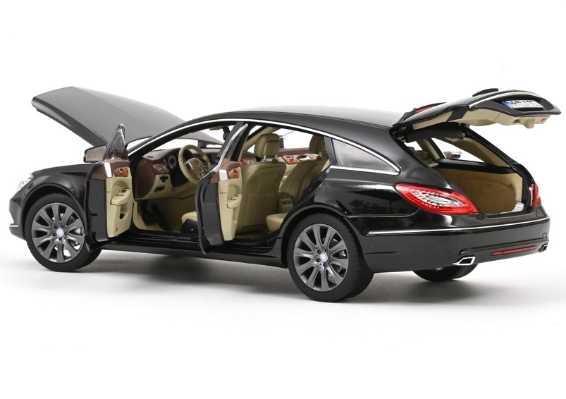 Mercedes-Benz CLS Shooting Brake 2011 obsidian black metallic 1:18 Norev