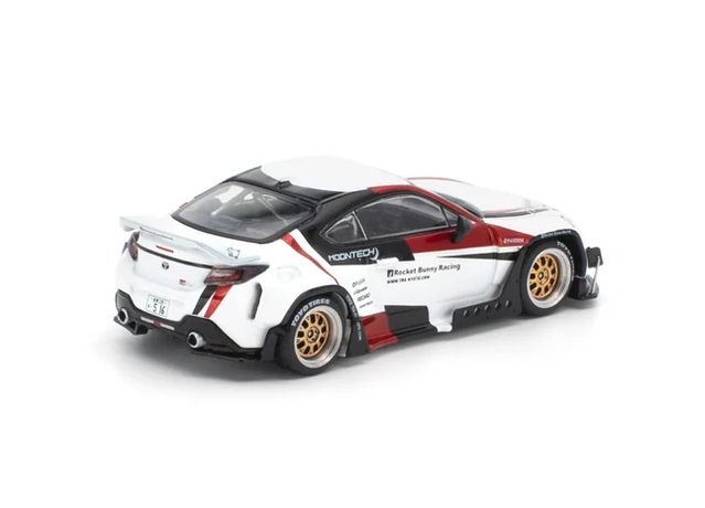 Toyota Pandem GR86 *Moontech* white/red 1:64 Pop Race Limited