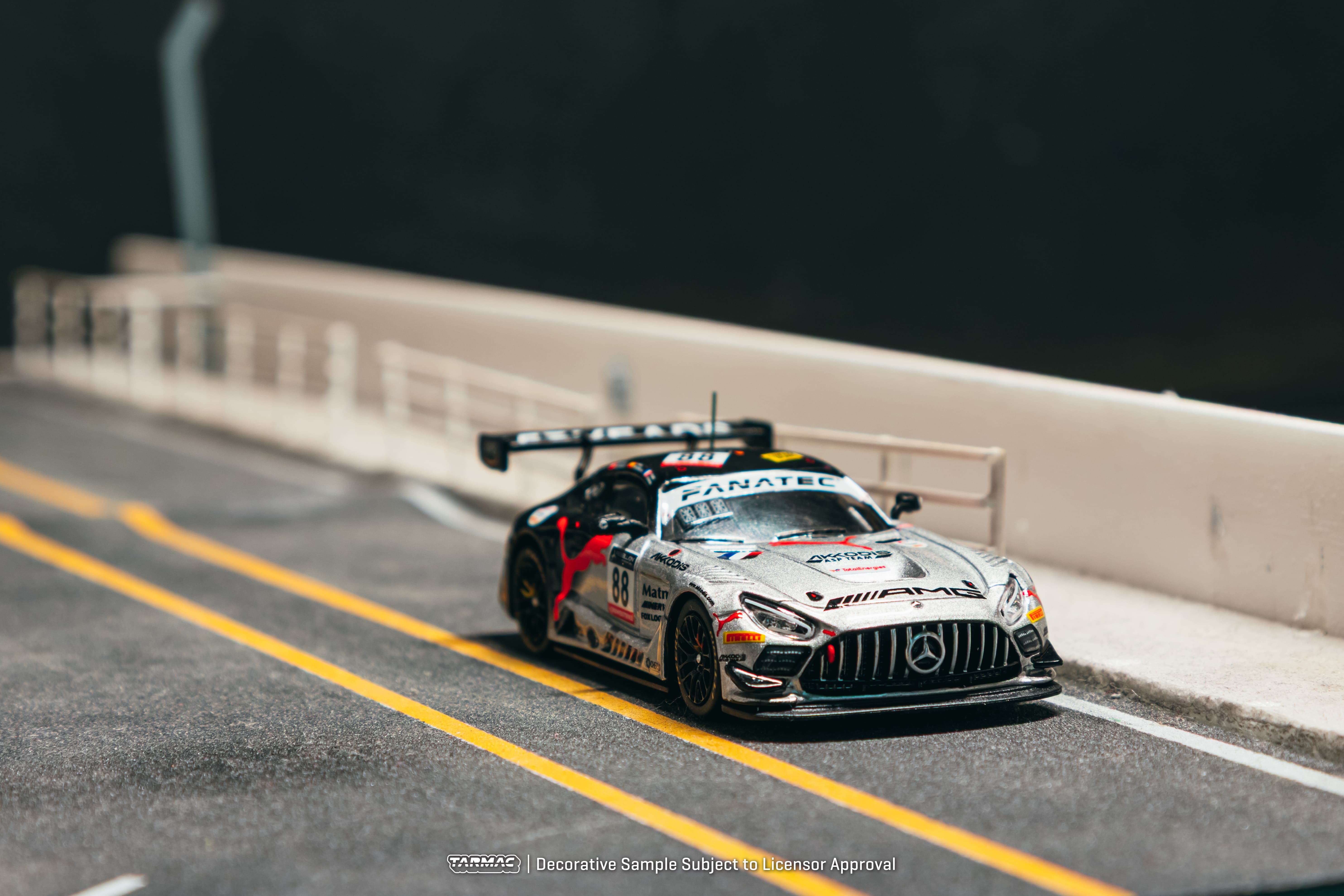 Mercedes-AMG GT3 EVO AMG Team AKKodis ASP #88 J.Gounon/D.Juncadella/R.Marciello Winner 24 Hours Of SPA 2022 1:64 Tarmac