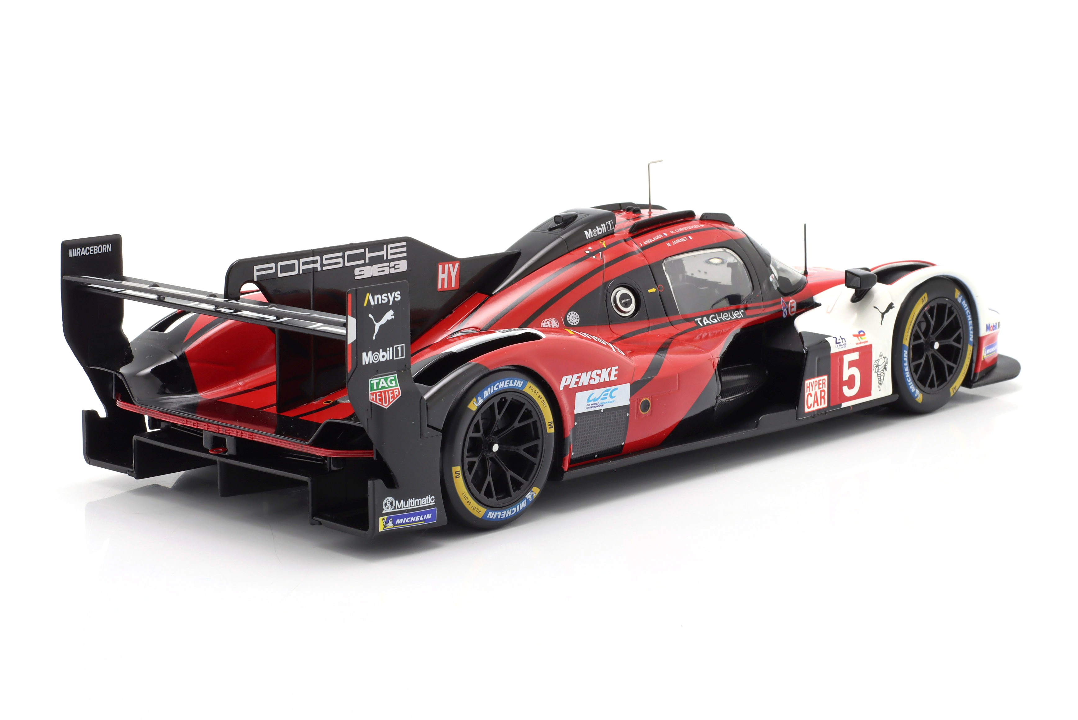 Porsche 963 Porsche Penske Motorsport #5 Andlauer/ Christensen/ Jaminet 24H Le Mans 2025 1:18 Ixo Models