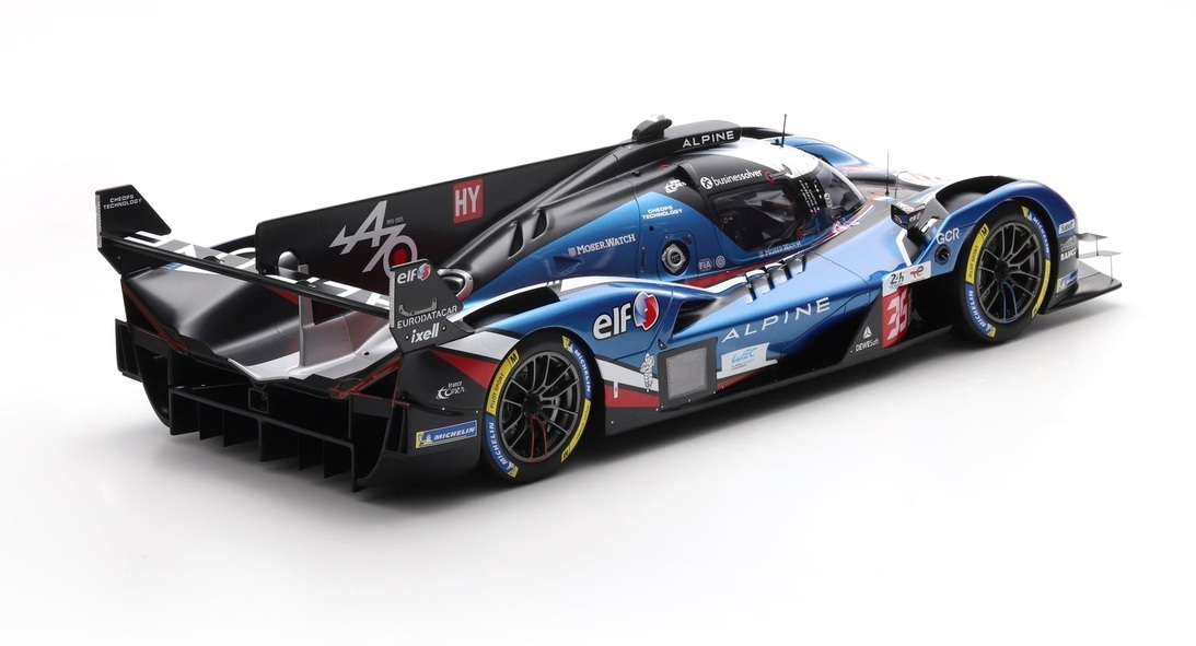 Alpine A424 Alpine Endurance #35 Chatin/ Habsburg/ Milesi 9th 24H Le Mans 2025 1:8 Spark