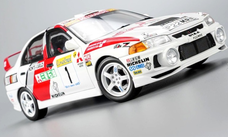 Mitsubishi Lancer EVO IV #1 T.Makinen/ S.Harjanne 3rd Rally Monte Carlo 1997 1:18 Motorhelix