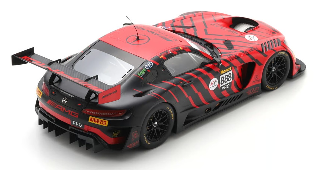Mercedes-AMG GT3 EVO #888 Engel/ Grenier/ Martin 12H Bathurst 2026 1:18 Spark