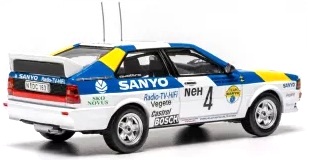 Audi Quattro #4 Blomqvist/ Cederberg Winner Rally Sweden 1982 1:43 Ixo Models