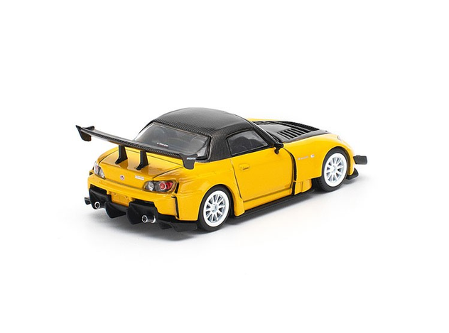 Honda Amuse S2000 yellow 1:64 WORKS