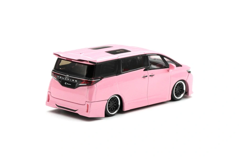 Toyota Vellfire 40 KUHL 2025 metallic pink 1:64 Mini GT