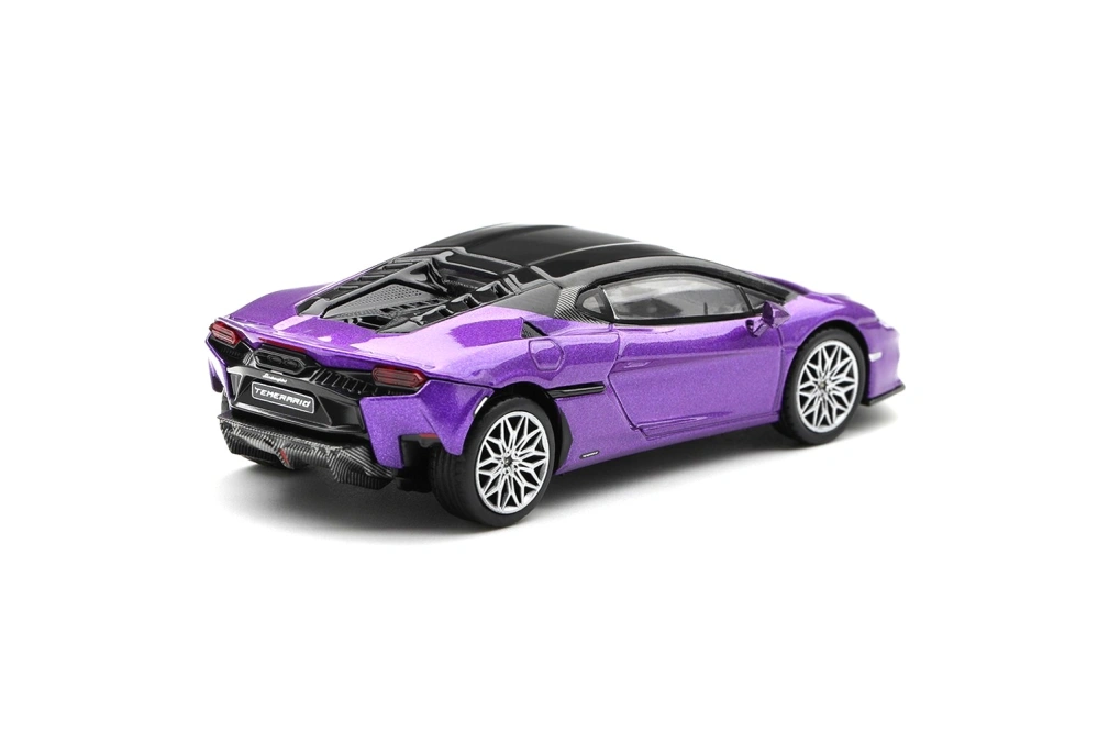 Lamborghini Temerario 2026 viola pasifae 1:64 Mini GT
