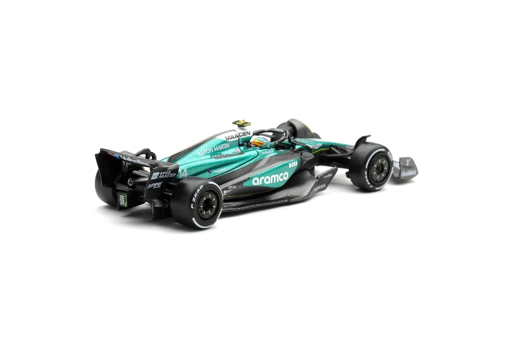 Aston Martin AMR24 #14 Fernando Alonso Grand Prix Las Vegas 2024 1:64 Mini GT