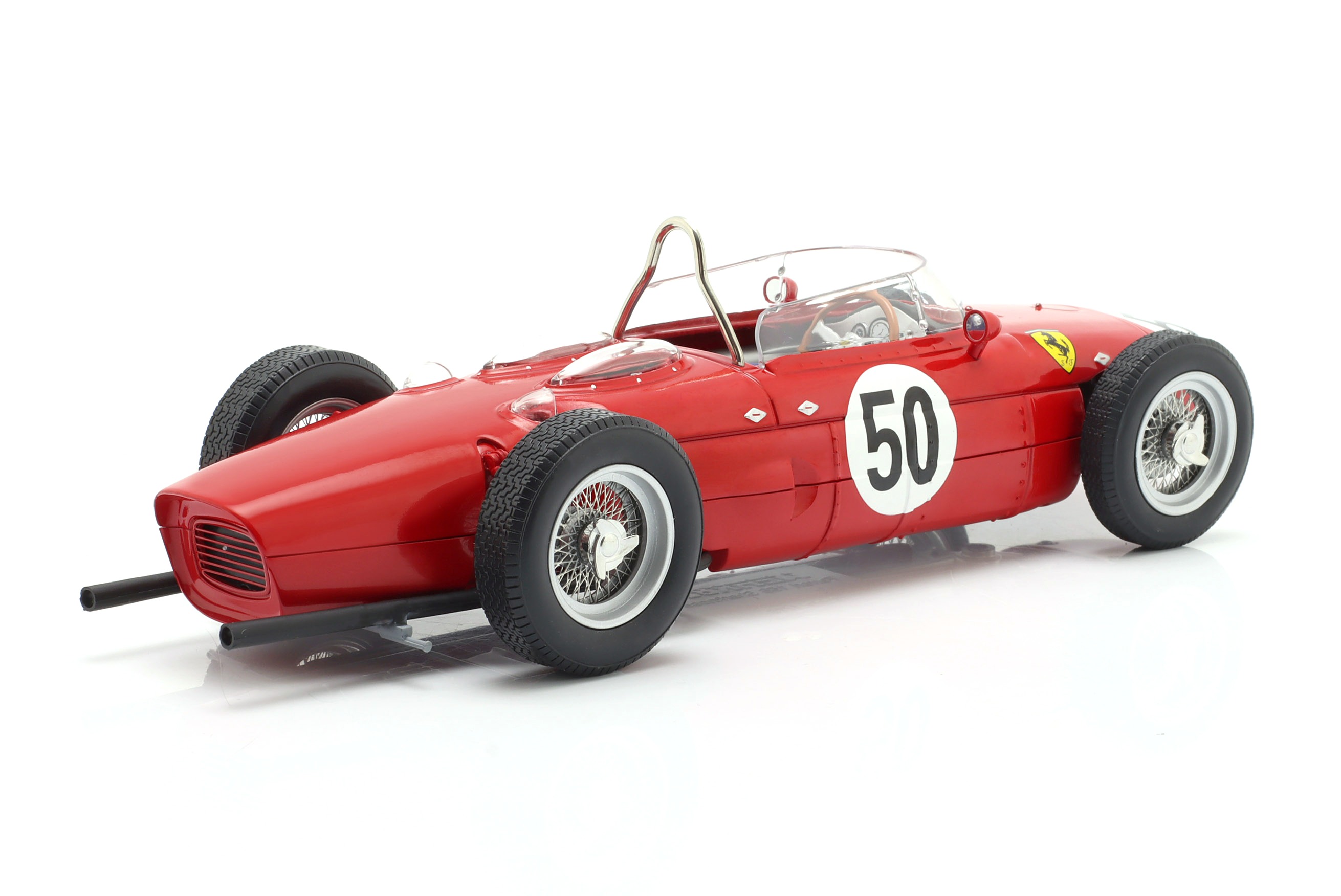 Ferrari 156 Sharknose #50 G.Baghetti Winner French GP F1 1961 1:18 Werk83