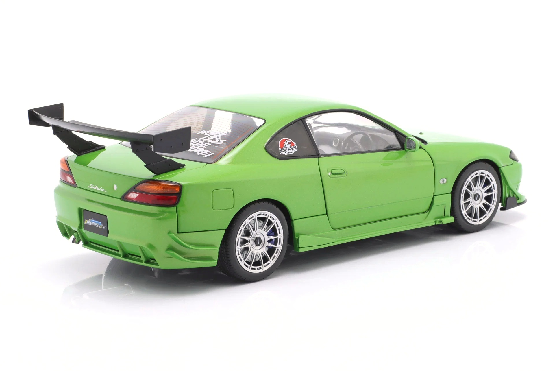 Nissan Silvia S15 SPEC-R Aero green 1:18 Solido