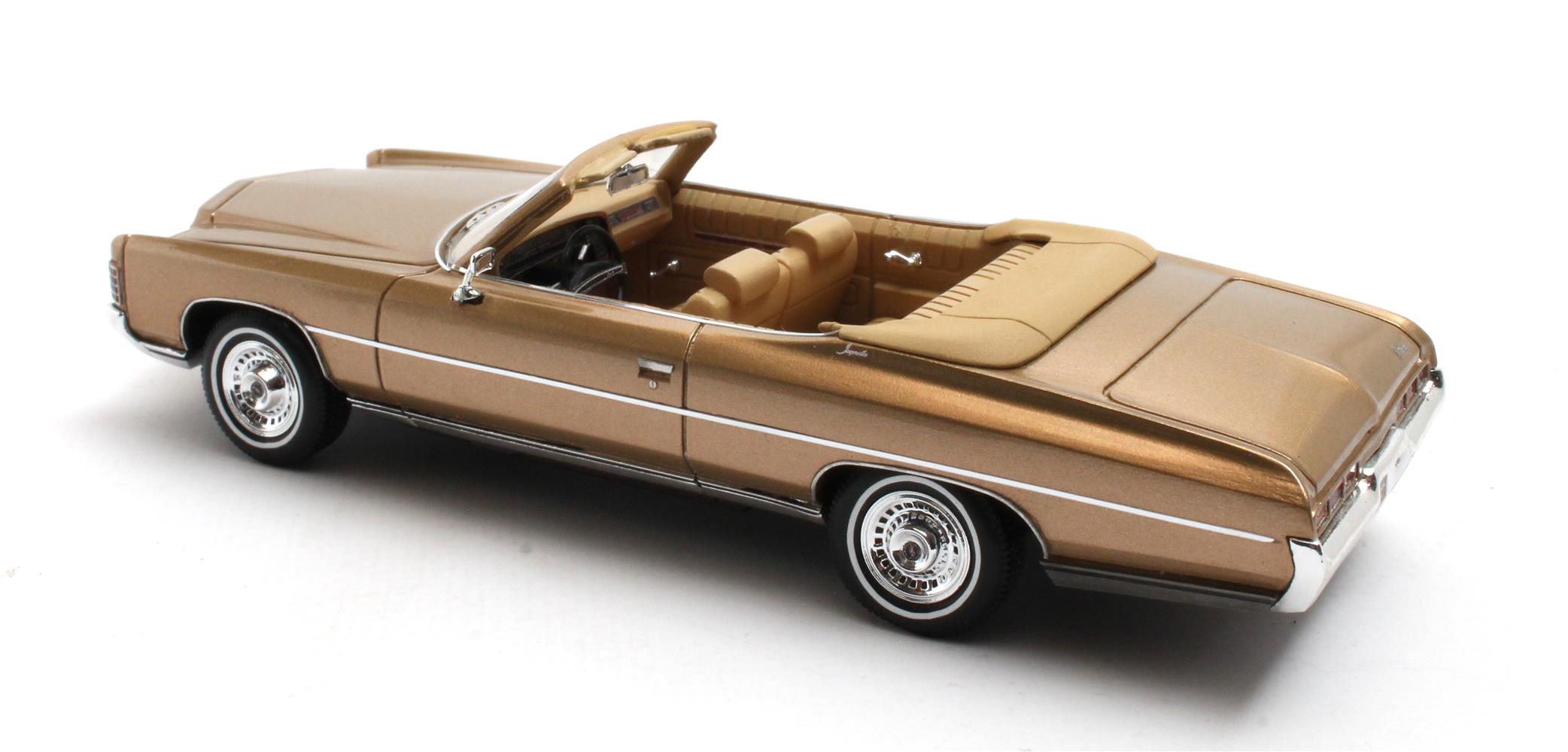 Chevrolet Impala Cabriolet Open 1971 gold 1:43 Matrix Scale Models