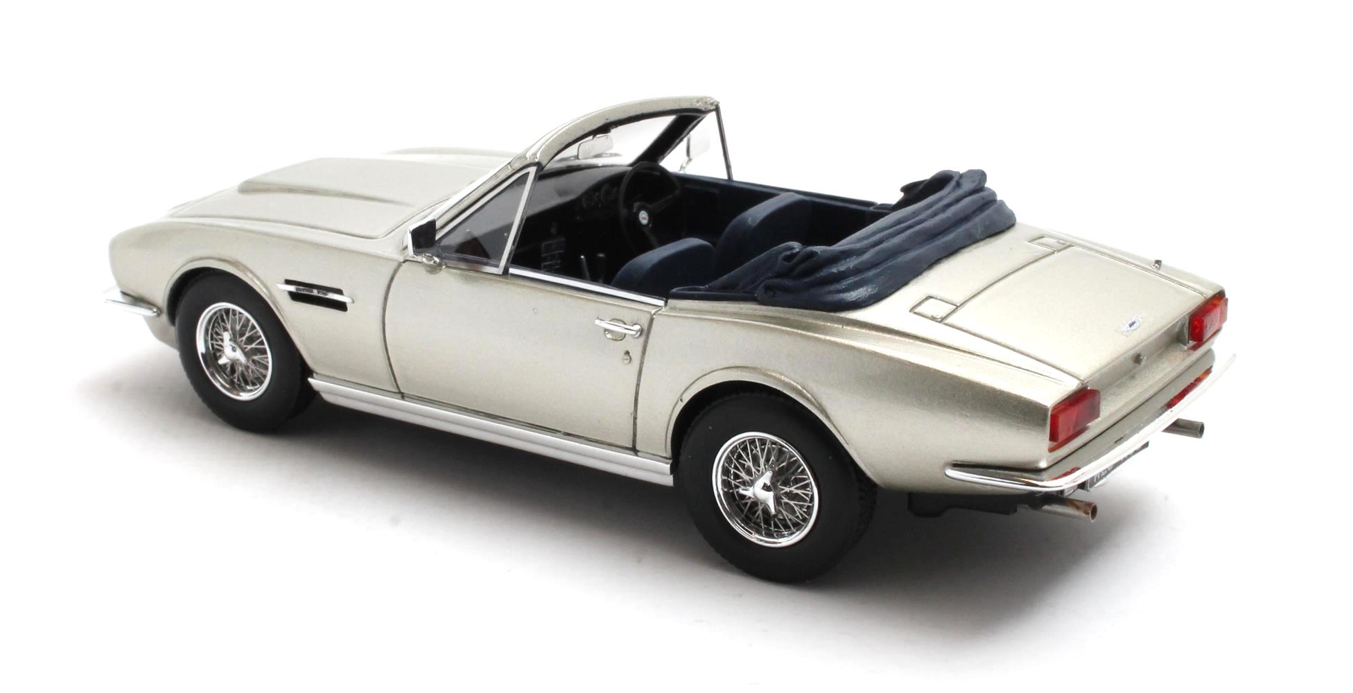 Aston Martin DBS Banham Cabriolet Open 1973 gold/silver 1:43 Matrix Scale Models