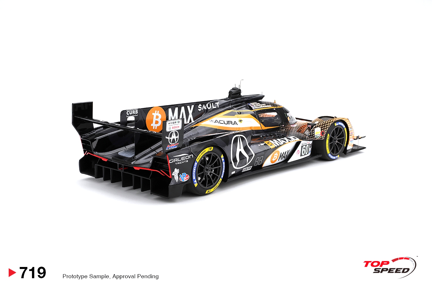 Acura ARX-06 Acura Meyer Shank Racing #60 Dixon/ Braun/ Blomqvist/ Allmendinger 24H Daytona 2026 1:18 TopSpeed Models