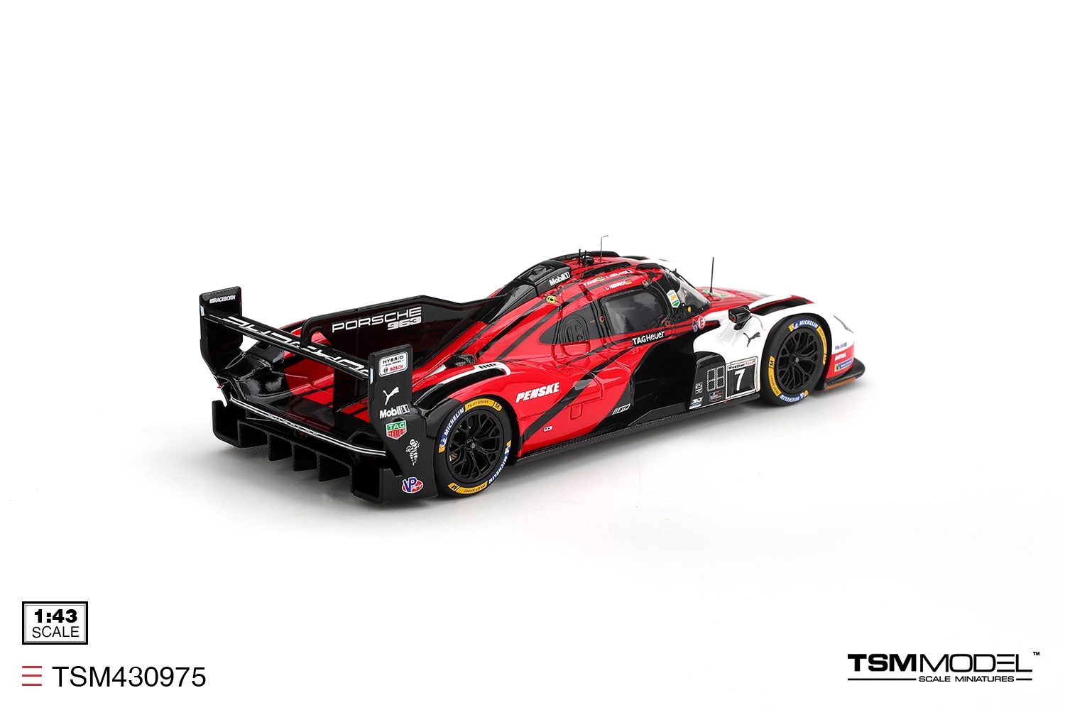 Porsche 963 Penske Motorsport #7 Andlauer/ Nasr/ Heinrich Winner 24H Daytona 2026 1:43 TSM Model