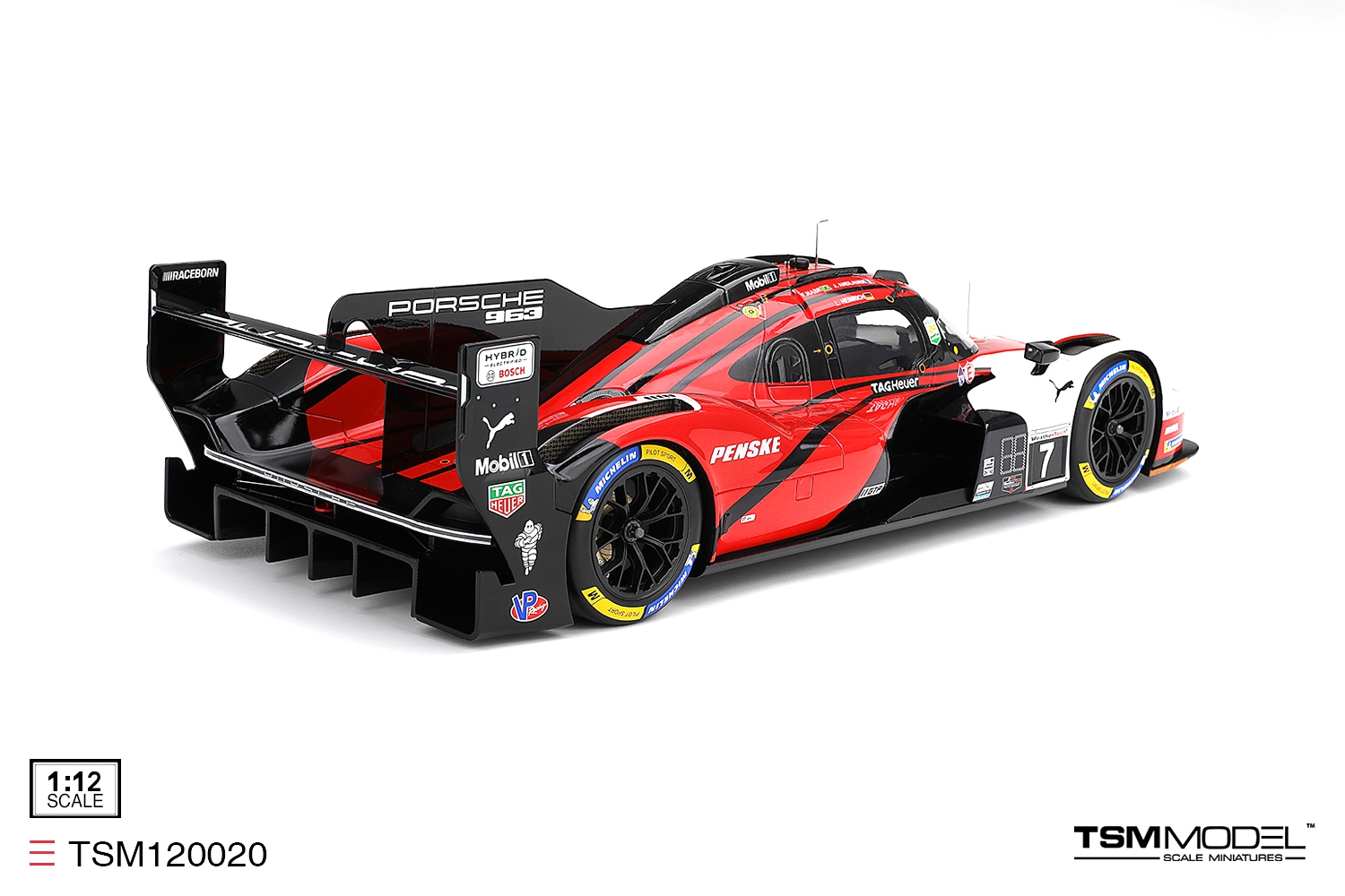 Porsche 963 Penske Motorsport #7 Andlauer/ Nasr/ Heinrich Winner 24H Daytona 2026 1:12 TSM Model