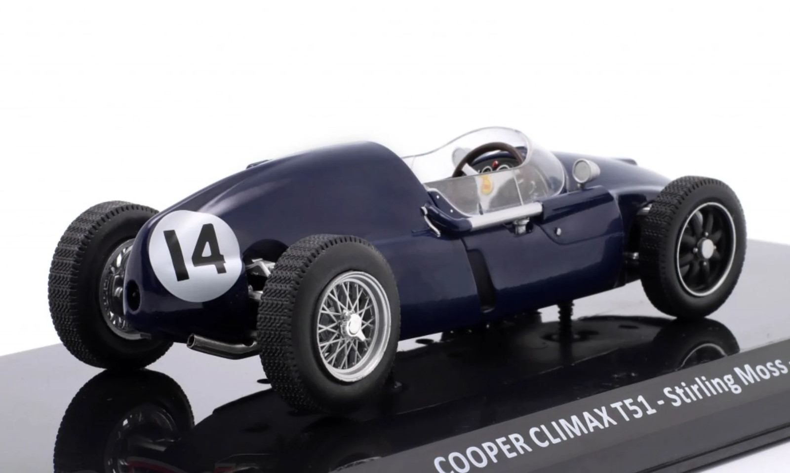 Cooper F1 T51 #14 Stirling Moss Italian GP 1959 1:24 Premium Collectibles