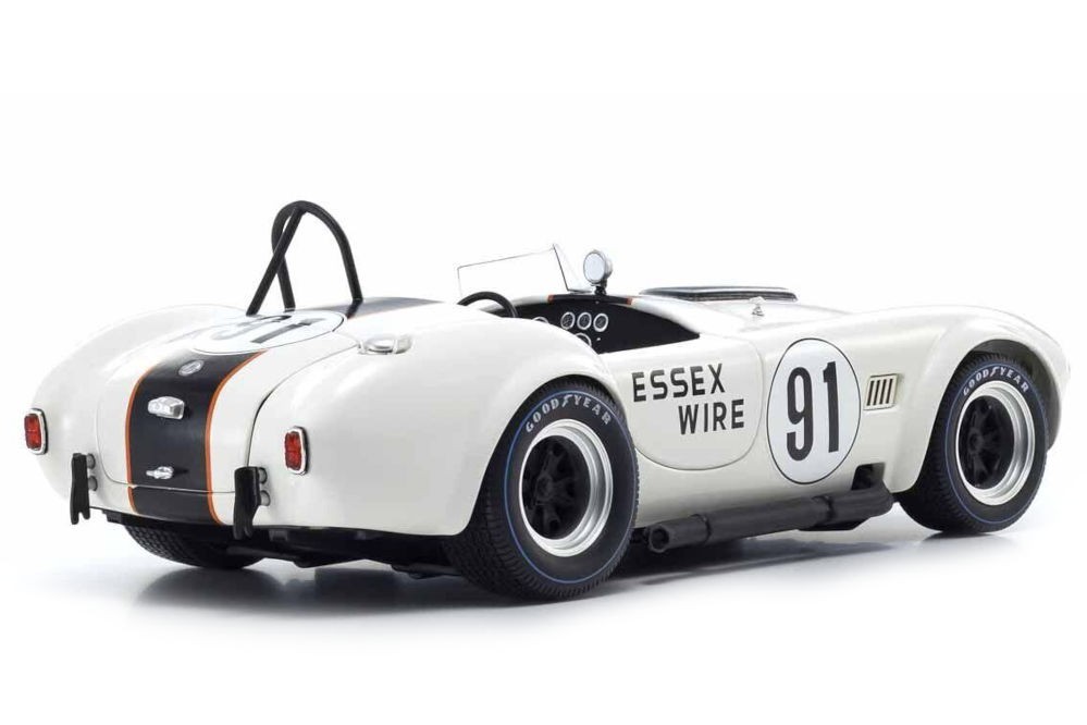 Ford Shelby Cobra 427 S/C Spider Essex Wire #91 S.Scott 500Km Bridgehampton 1965 1:18 Kyosho