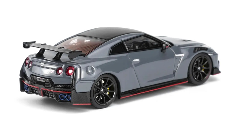 Nissan GT-R (R35) Nismo Coupe 2024 stealth grey 1:64 Motorhelix