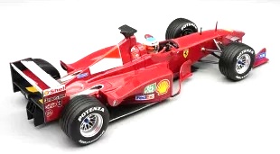 Ferrari F399 Scuderia Ferrari #3 M.Schumacher Winner Monaco GP Monte Carlo 1999 with Pilot Figurine 1:18 Tecnomodel