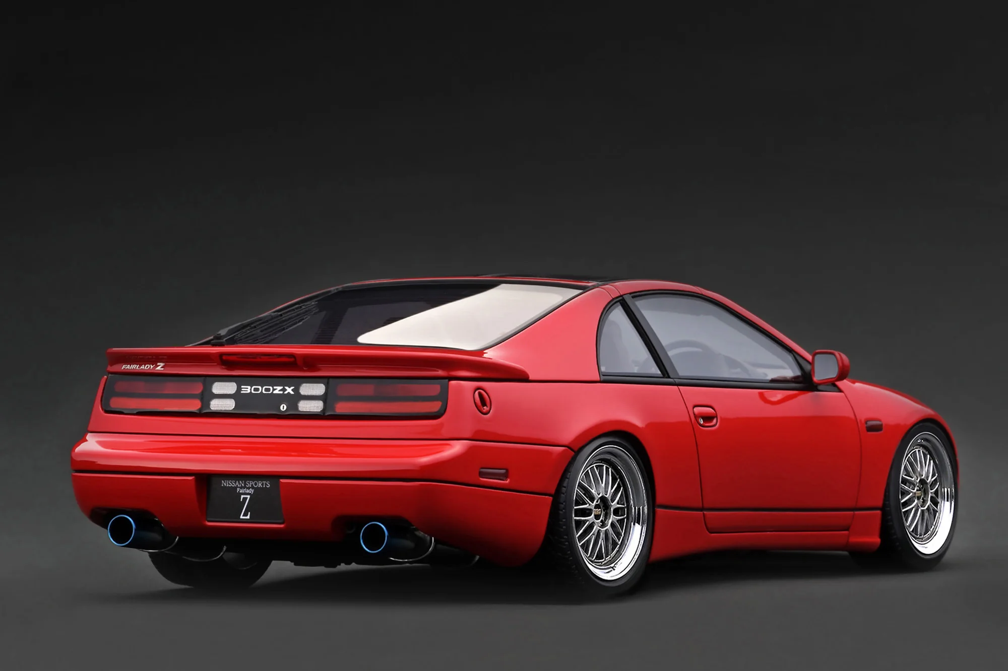 Nissan Fairlady Z 2by2 Z32 red 1:18 Ignition Model