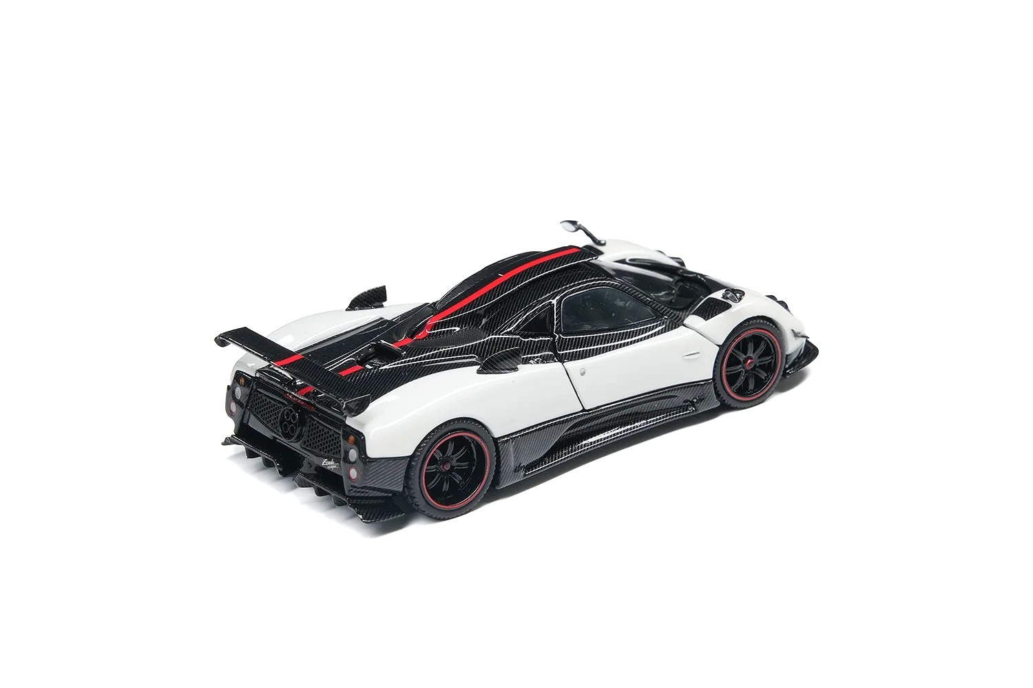Pagani Zonda Cinque Coupe 2009 bianco benny 1:64 Almost Real