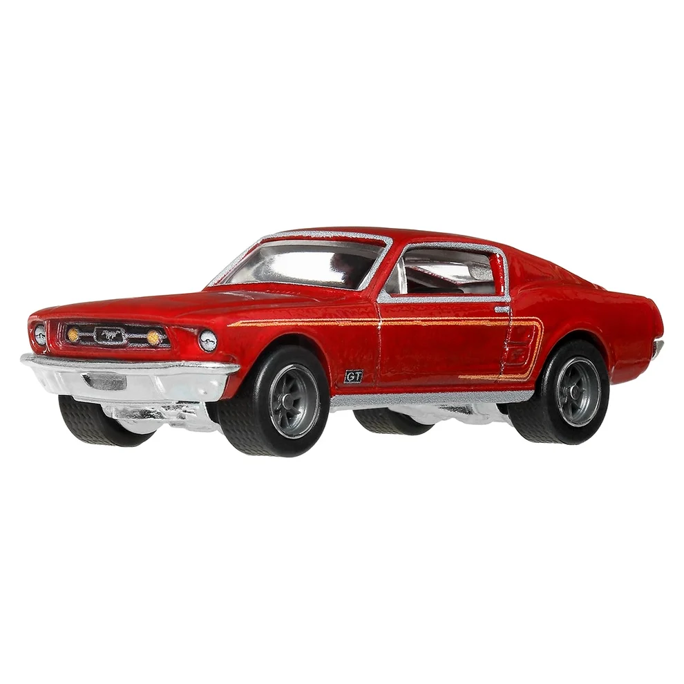 Ford Mustang 1967 Custom *Boulevard* red 1:64 HotWheels