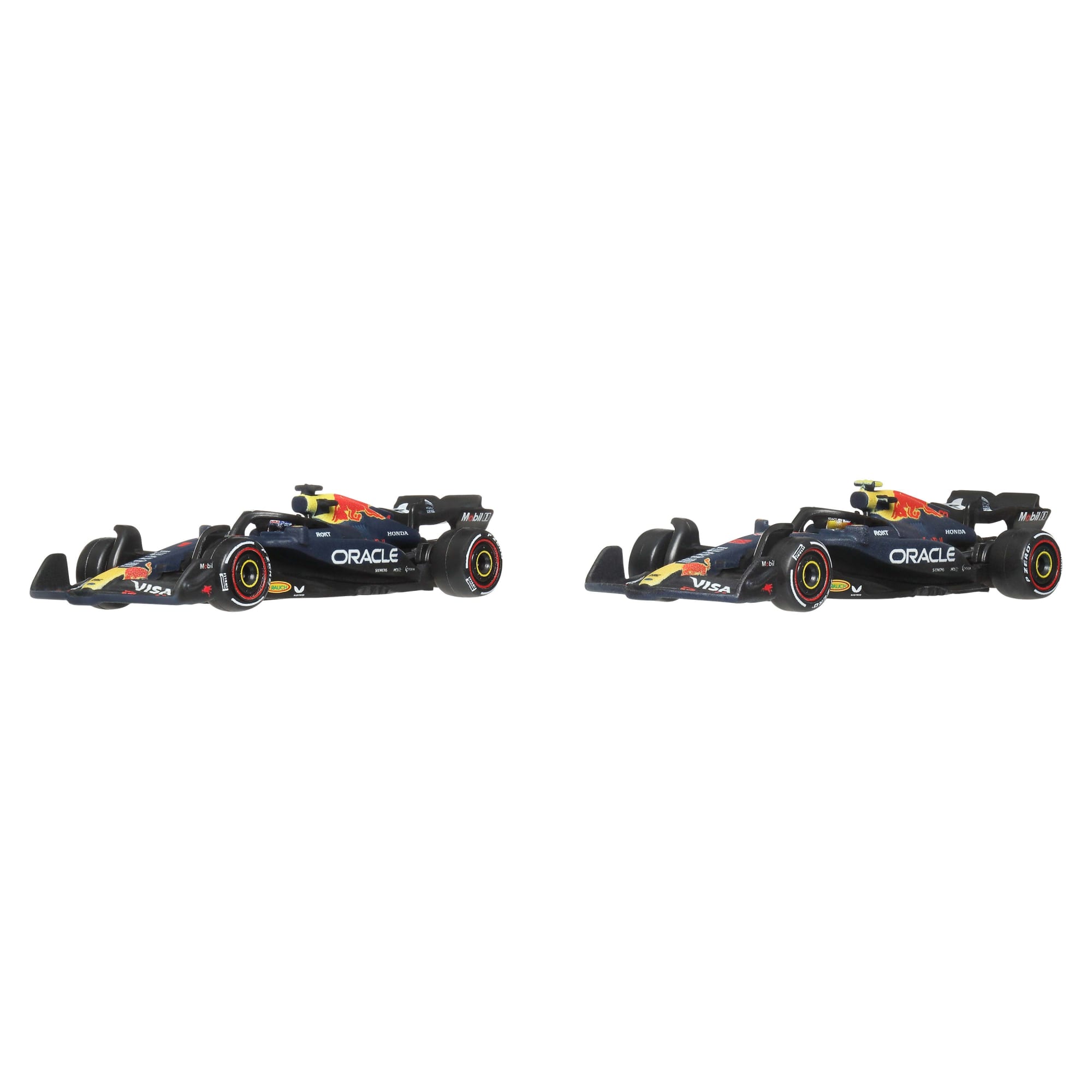 Oracle Red Bull Racing RB21 #1 M.Verstappen & #22 Y.Tsunoda *F1 2025 2-Pack* 1:64 HotWheels