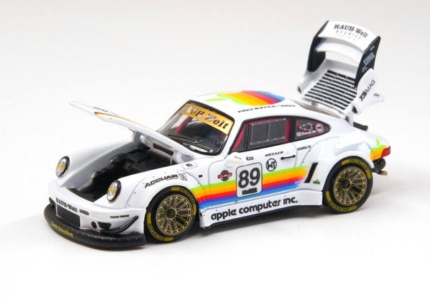 Porsche RWB 930 *Apple* white/decor 1:64 Almost Real
