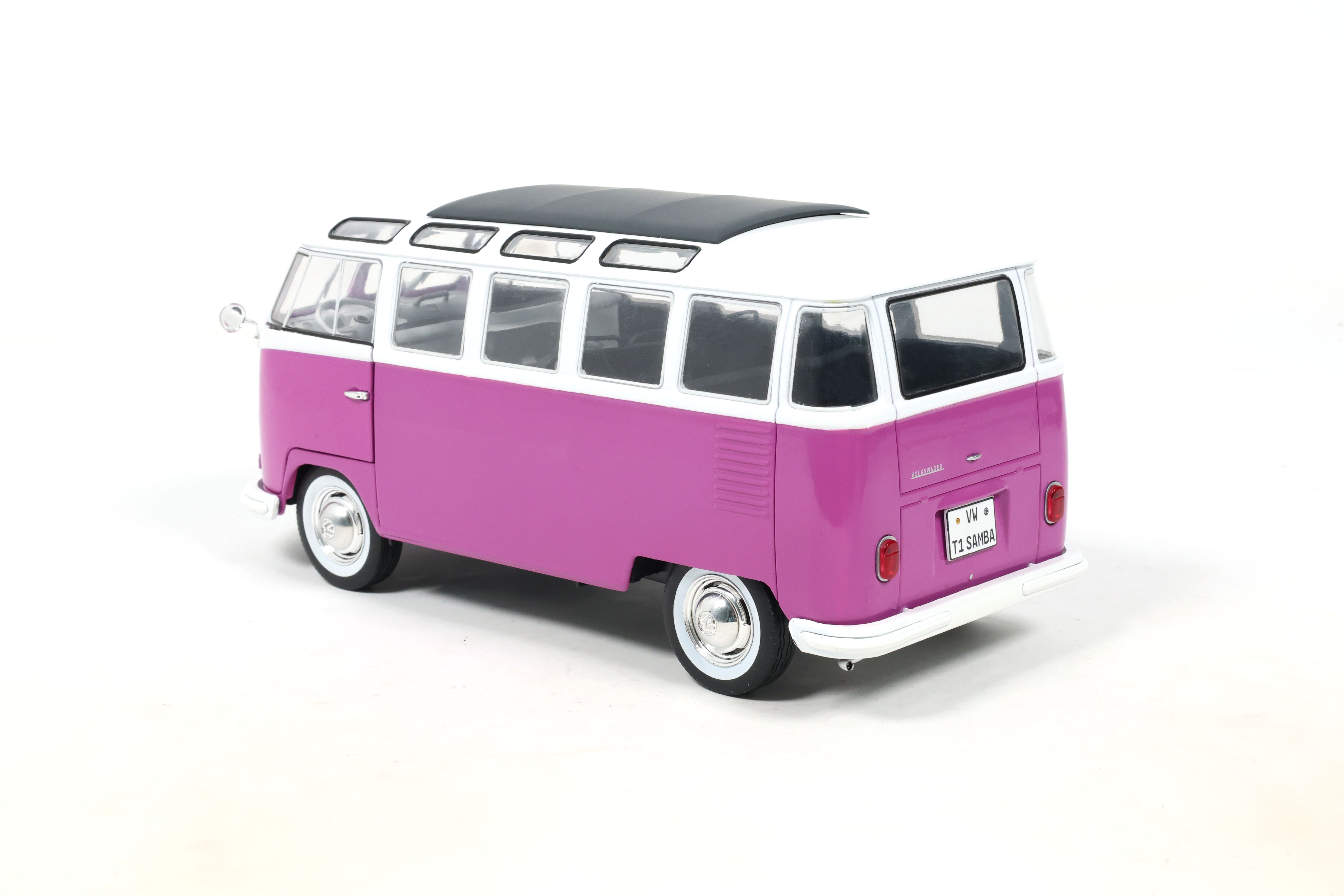 Volkswagen T1 Samba 1962 violet/white 1:18 Solido