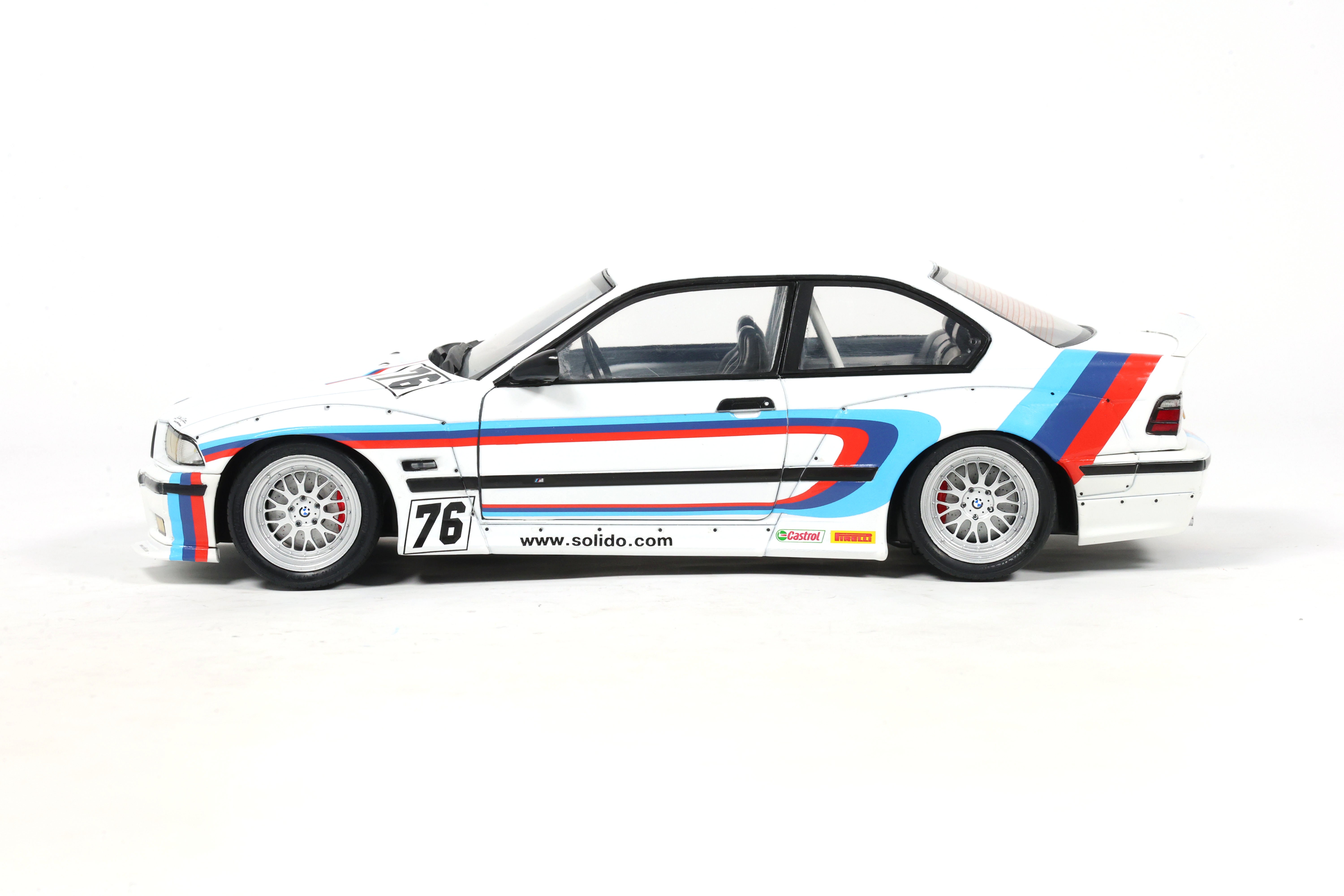 BMW M3 Coupe Pandem M Livery 1990 white 1:18 Solido