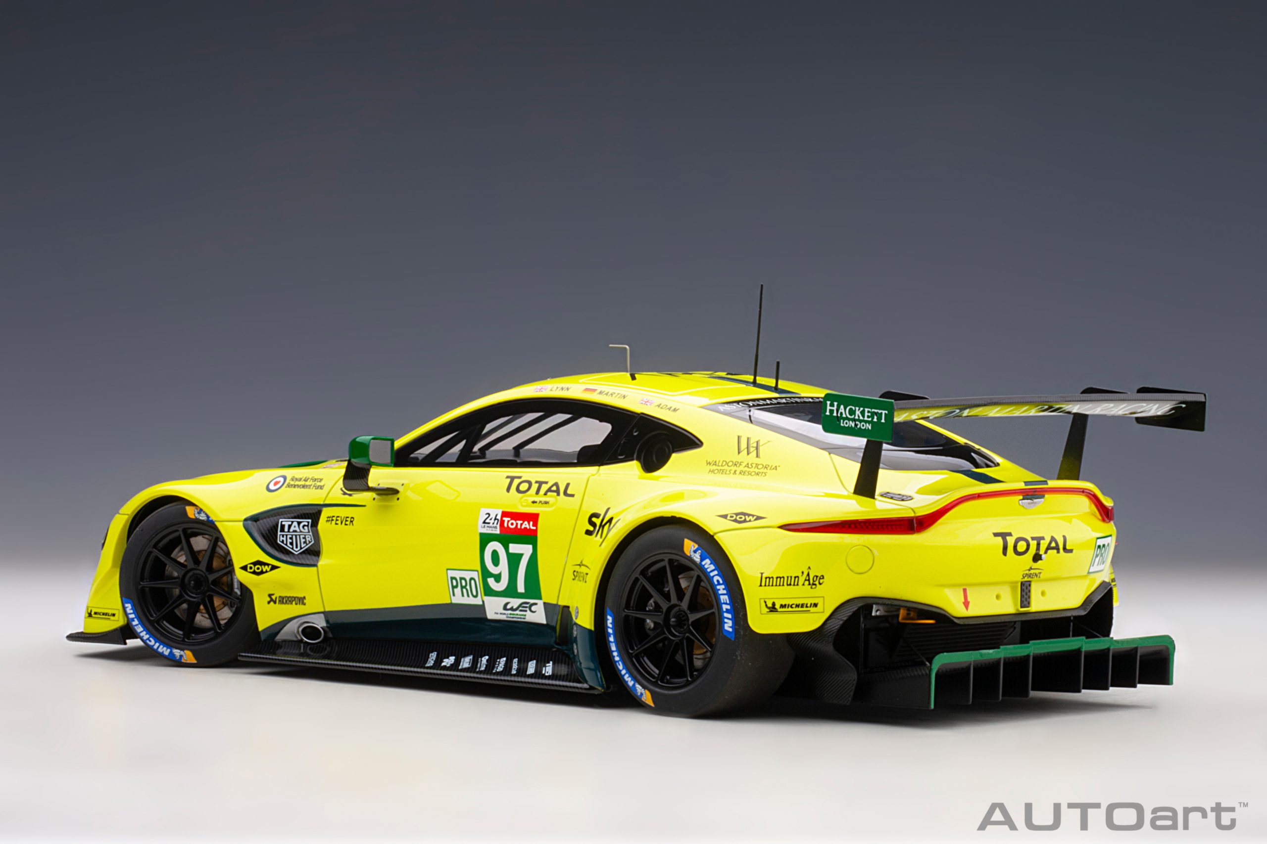 Aston Martin Vantage GTE #97 Lynn/Martin/Adam Le Mans PRO 2018 1:18 AUTOart