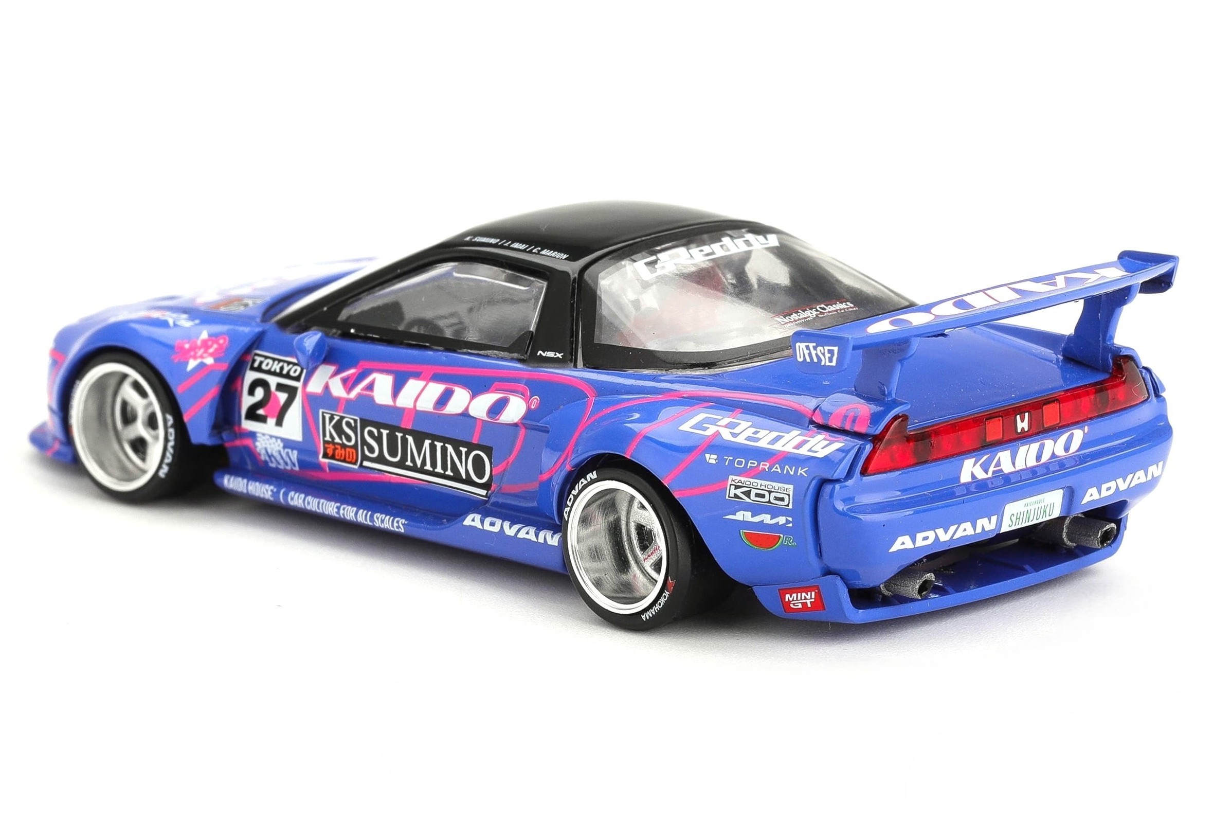 Honda NSX 1990 Kaido House Nostalgic Classics 1:64 Mini GT