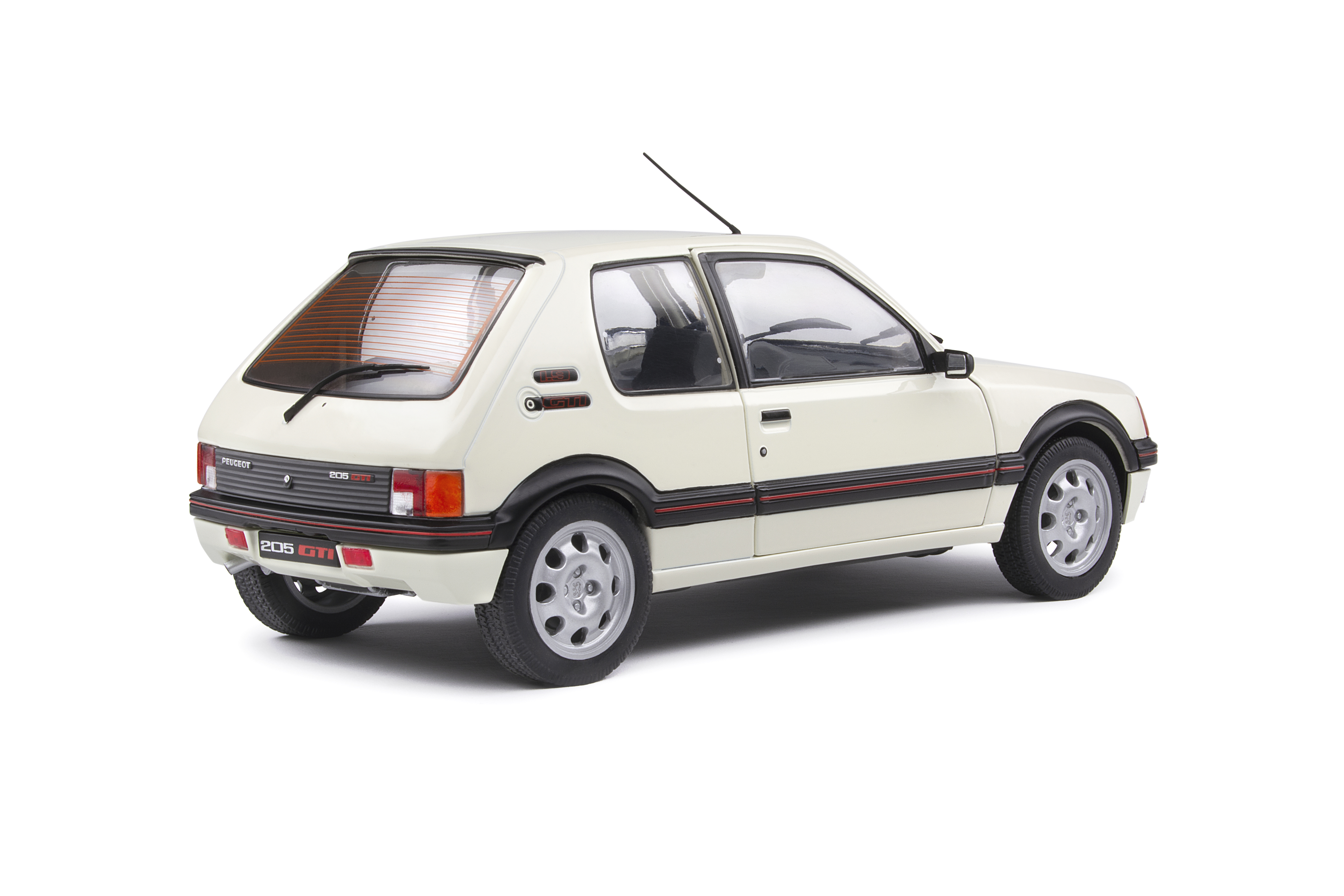 Peugeot 205 MK.1 GTI 1.9L 1988 white 1:18 Solido