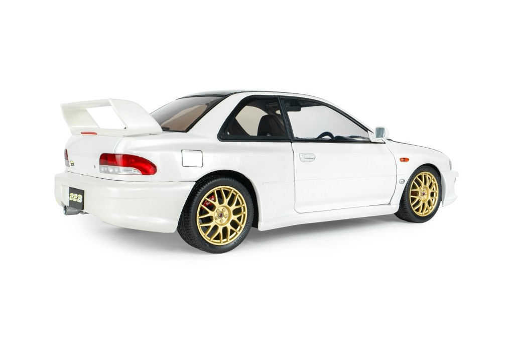 Subaru Impreza 22B Solido Works 1998 white 1:18 Solido