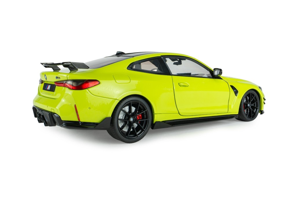 BMW M4 Performance Parts 2025 Sao Paolo yellow 1:18 Solido