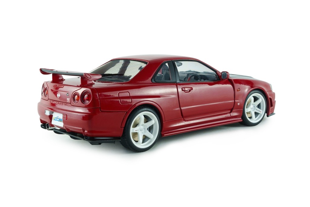 Nissan Skyline GT-R with Nismo Parts 1999 red 1:18 Solido