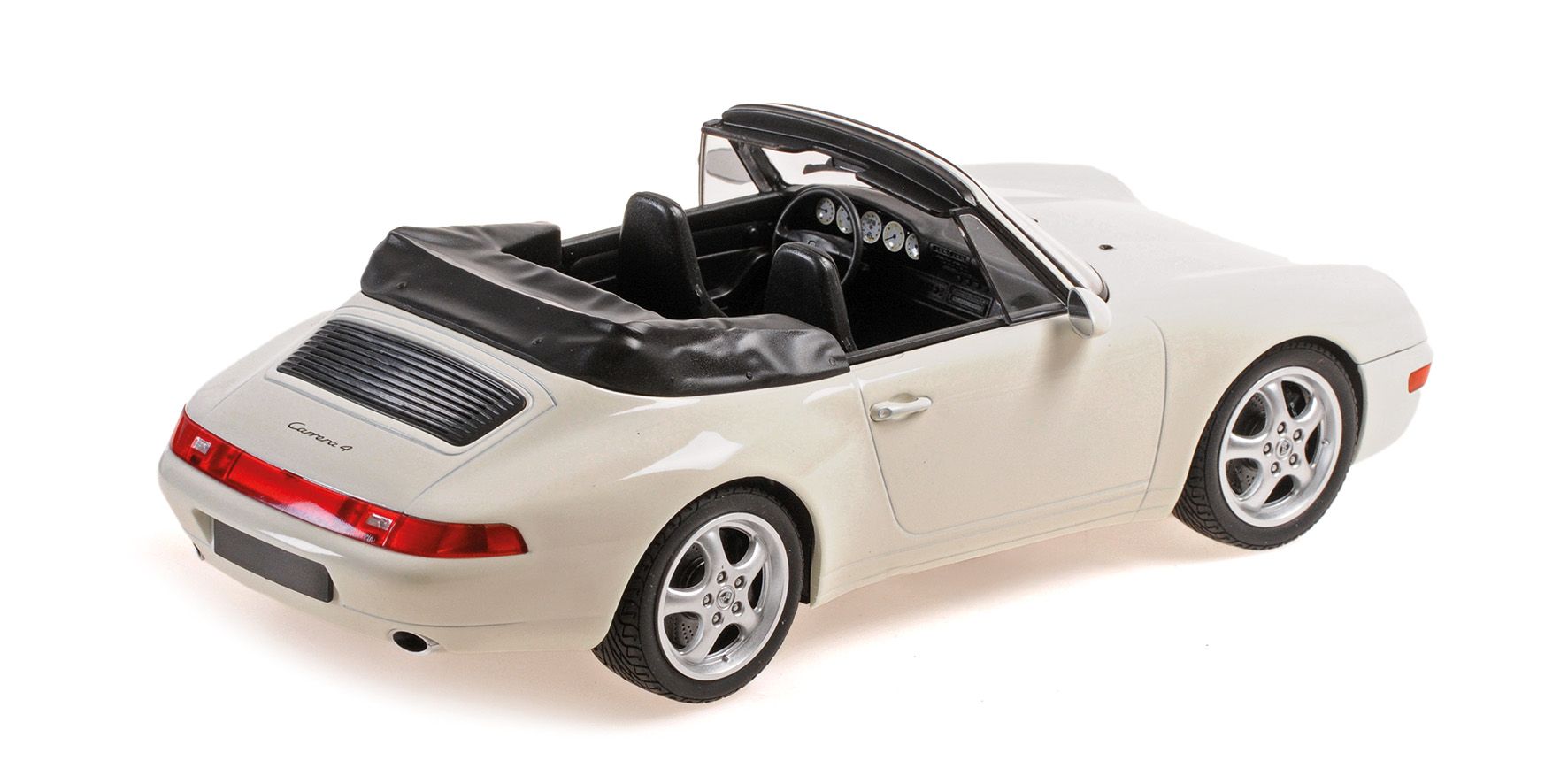 Porsche 911 (993) Cabriolet 1994 white 1:18 Minichamps 